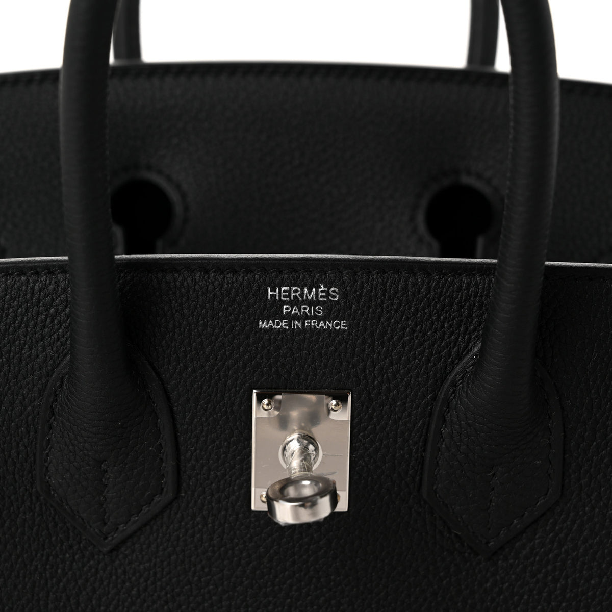 Hermes Togo Birkin 25 Black 6 of 10
