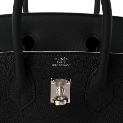 Hermes Togo Birkin 25 Black 6 of 10