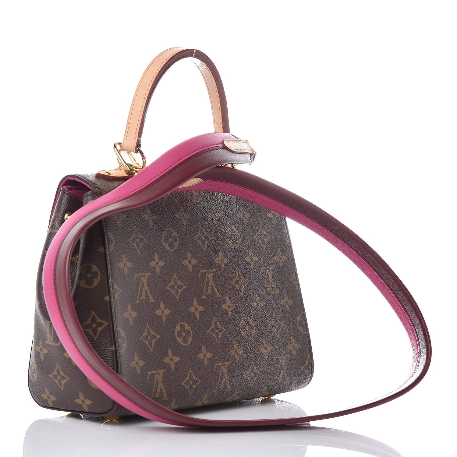Louis Vuitton Monogram Cluny BB Pink 3 of 6