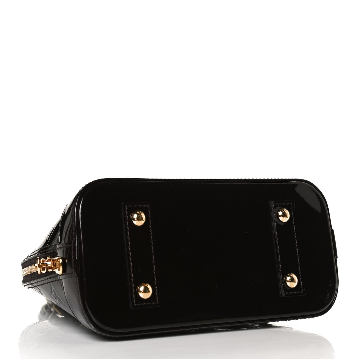 Louis Vuitton Vernis Alma BB Amarante 4 of 12