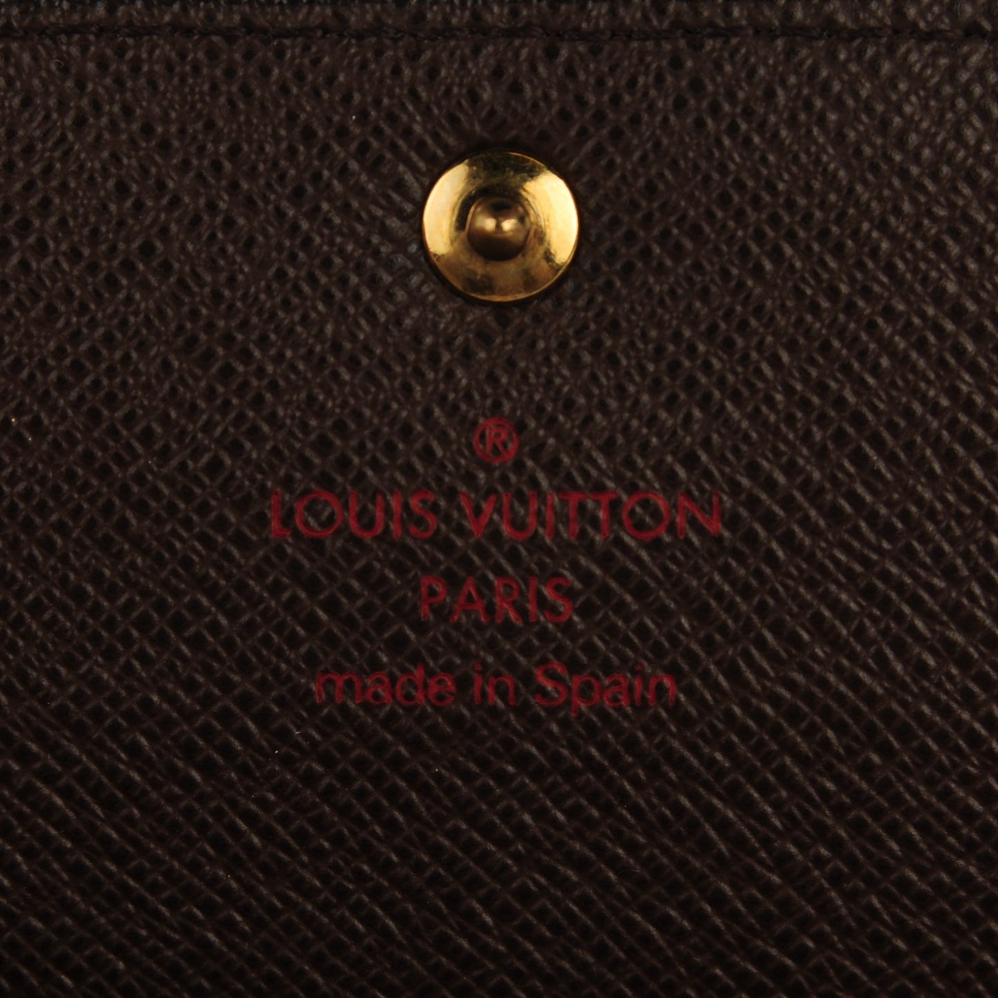 Damier Ebene Sarah Wallet