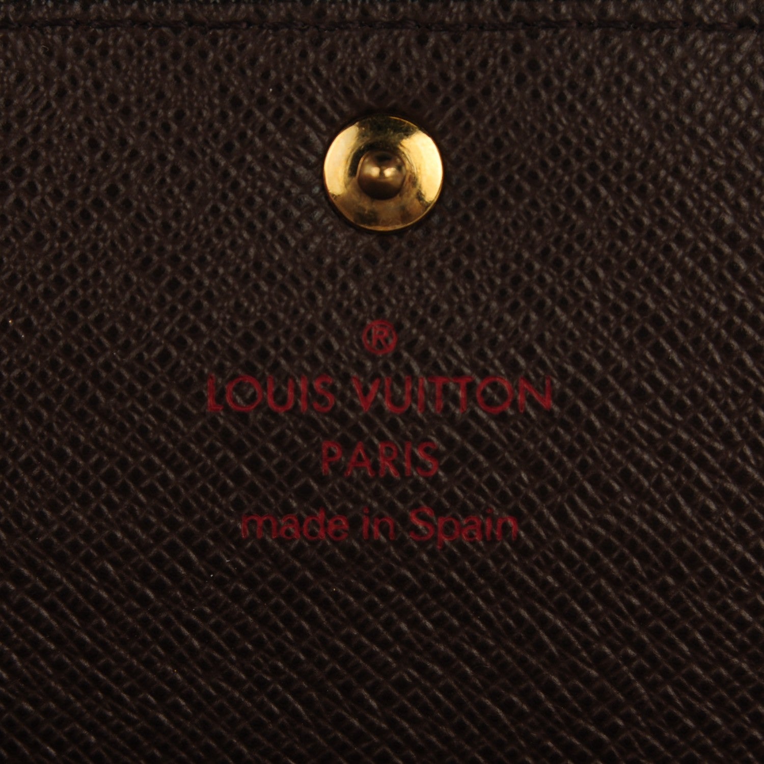 Louis Vuitton Damier Ebene Sarah Wallet 6 of 8