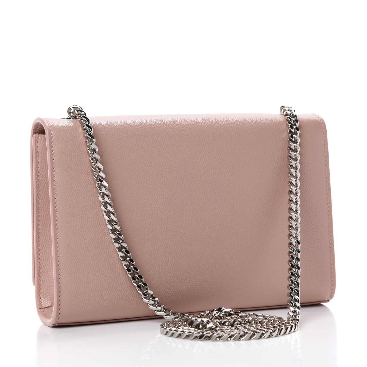 Grain De Poudre Small Classic Monogram Kate Tassel Satchel Pale Blush