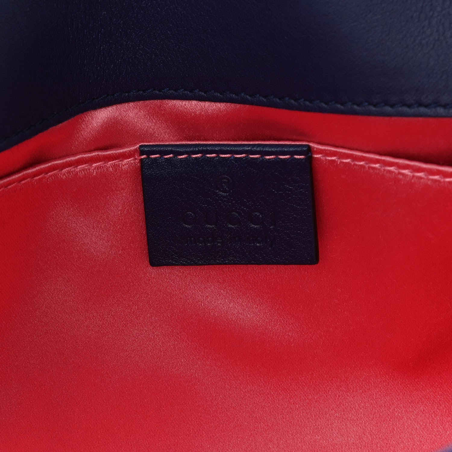 Gucci Velvet Matelasse Mini GG Marmont Shoulder Bag Cobalt Blue 6 of 10