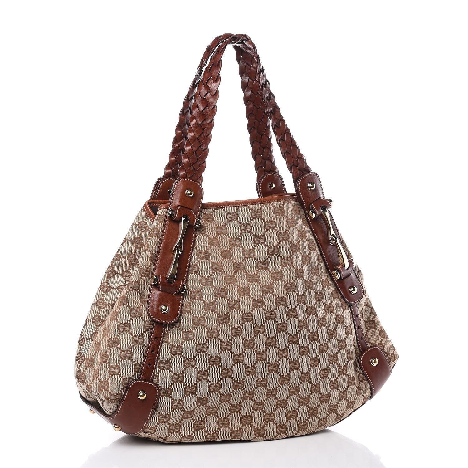 Gucci Monogram Medium Pelham Shoulder Bag Brown 3 of 14