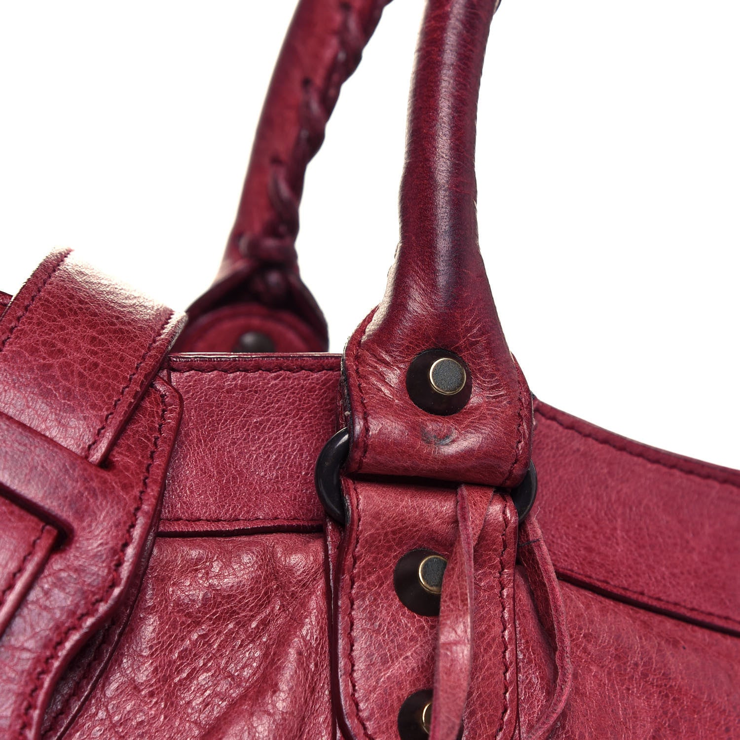 Balenciaga Agneau Classic Hardware Part Time Pourpre 13 of 22