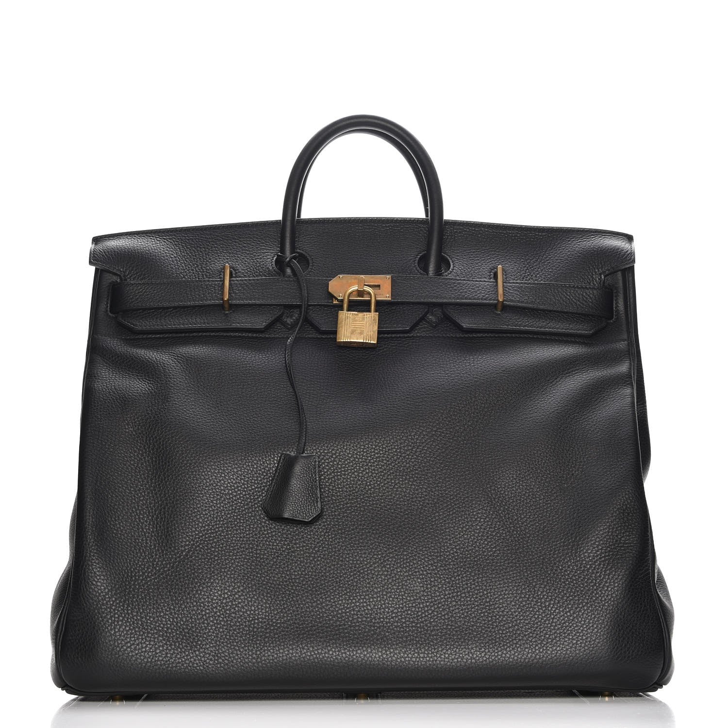 Hermes Ardennes HAC Travel Birkin 50 Black 1 of 31