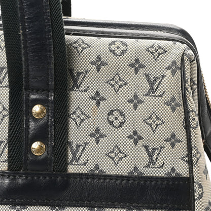 Louis Vuitton Mini Monogram Josephine GM Blue 10 of 11