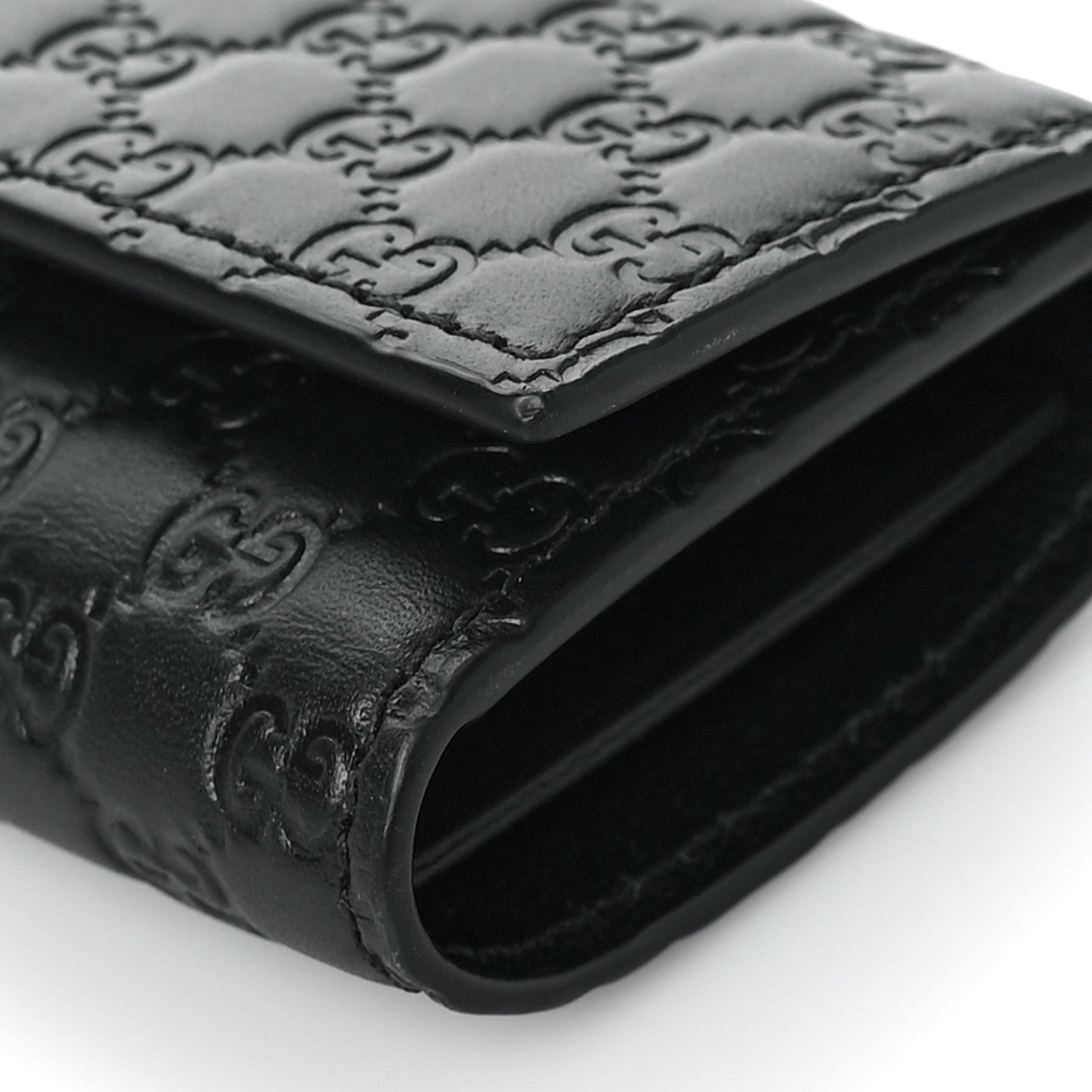 Gucci Microguccissima 6 Key Holder Case Black 8 of 9