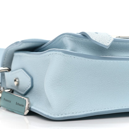 Proenza Schouler Lambskin Micro PS1 Satchel Baby Blue 9 of 10