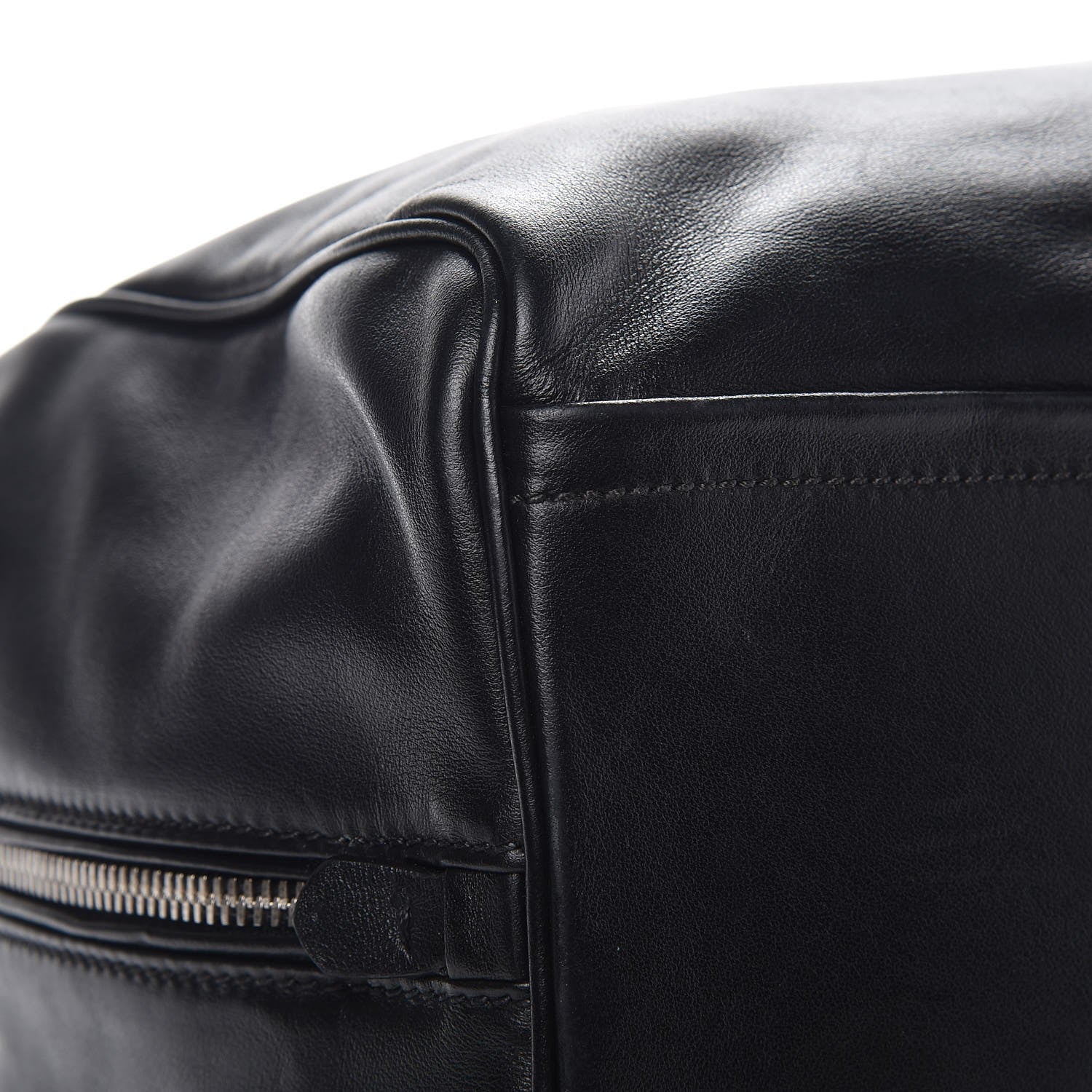Prada Soft Calf Large Inside Tote Black Mughetto 11 of 13