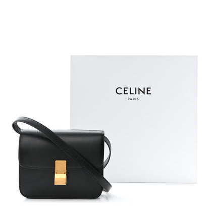 Celine Box Calfskin Teen Classic Box Flap Bag Black 11 of 11