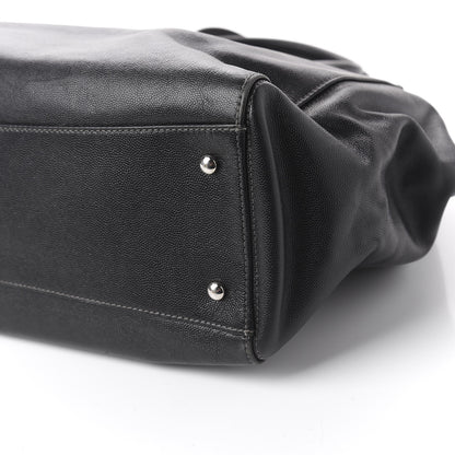 Chanel Caviar Cerf Executive Shopper Tote Black 9 of 9