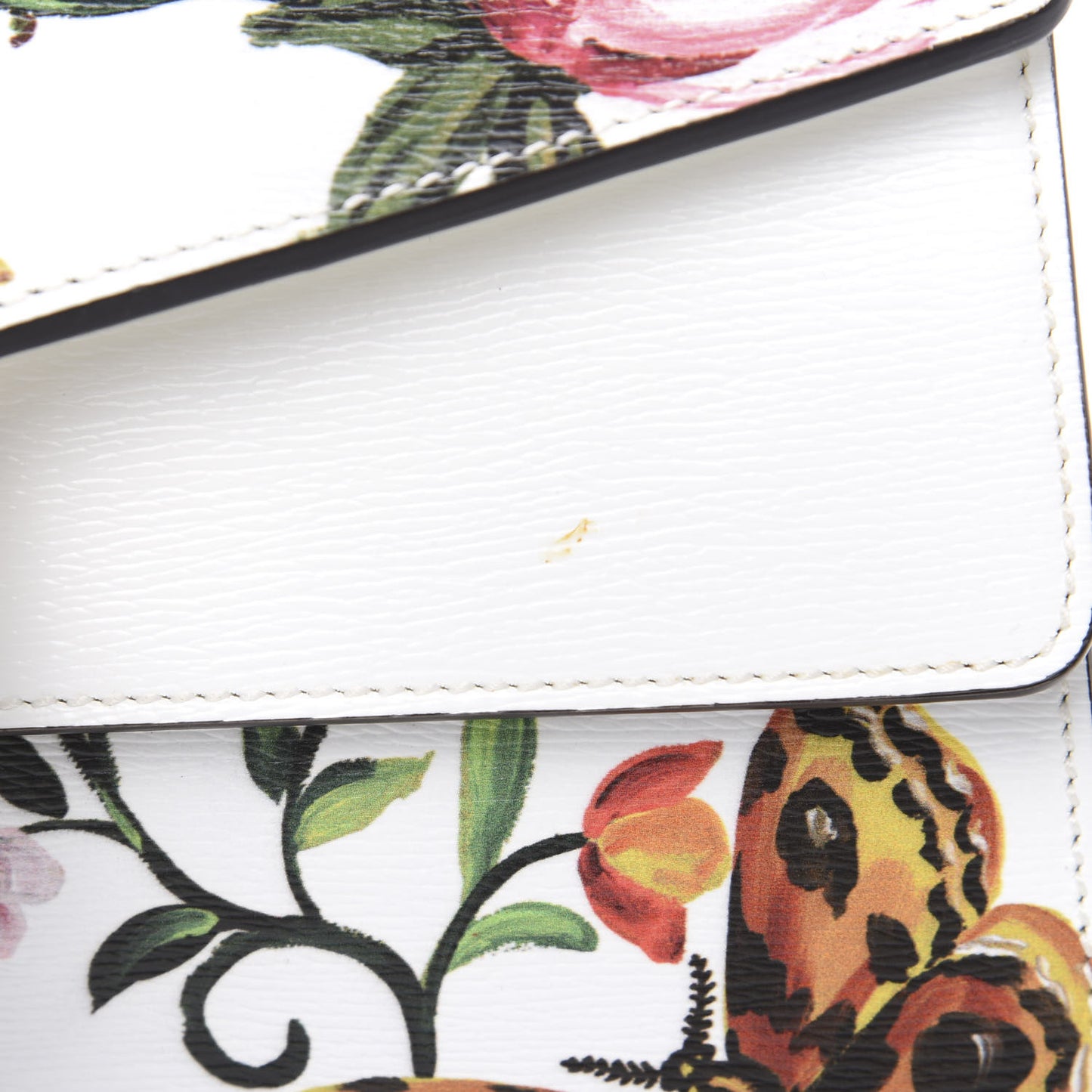 Calfskin Exclusive Garden Dionysus Shoulder Bag Cream