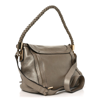 Gucci Monogram Calfskin Medium Bella Flap Bag Beige Ebony Champagne 3 of 10