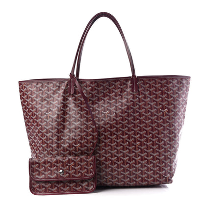Goyard Goyardine Saint Louis GM Burgundy 1 of 9