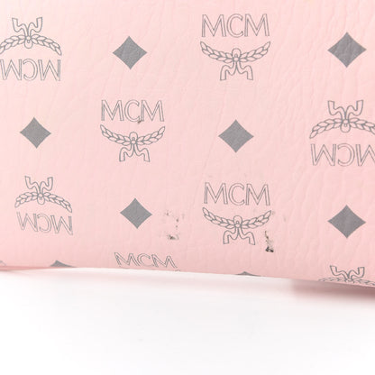MCM Visetos Medium Liz Reversible Shopper Tote Soft Pink 10 of 11
