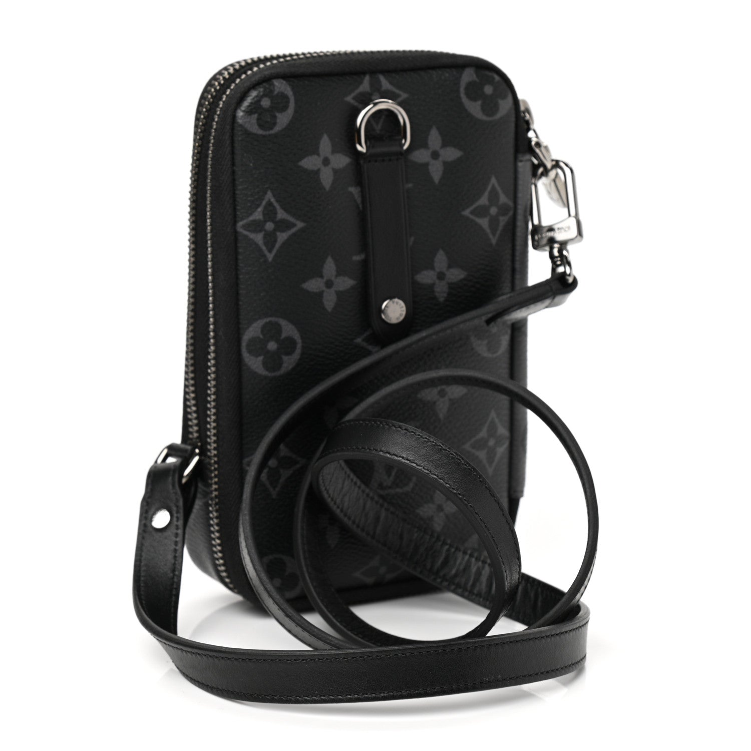 Louis Vuitton Monogram Eclipse Reverse Double Phone Pouch 3 of 10