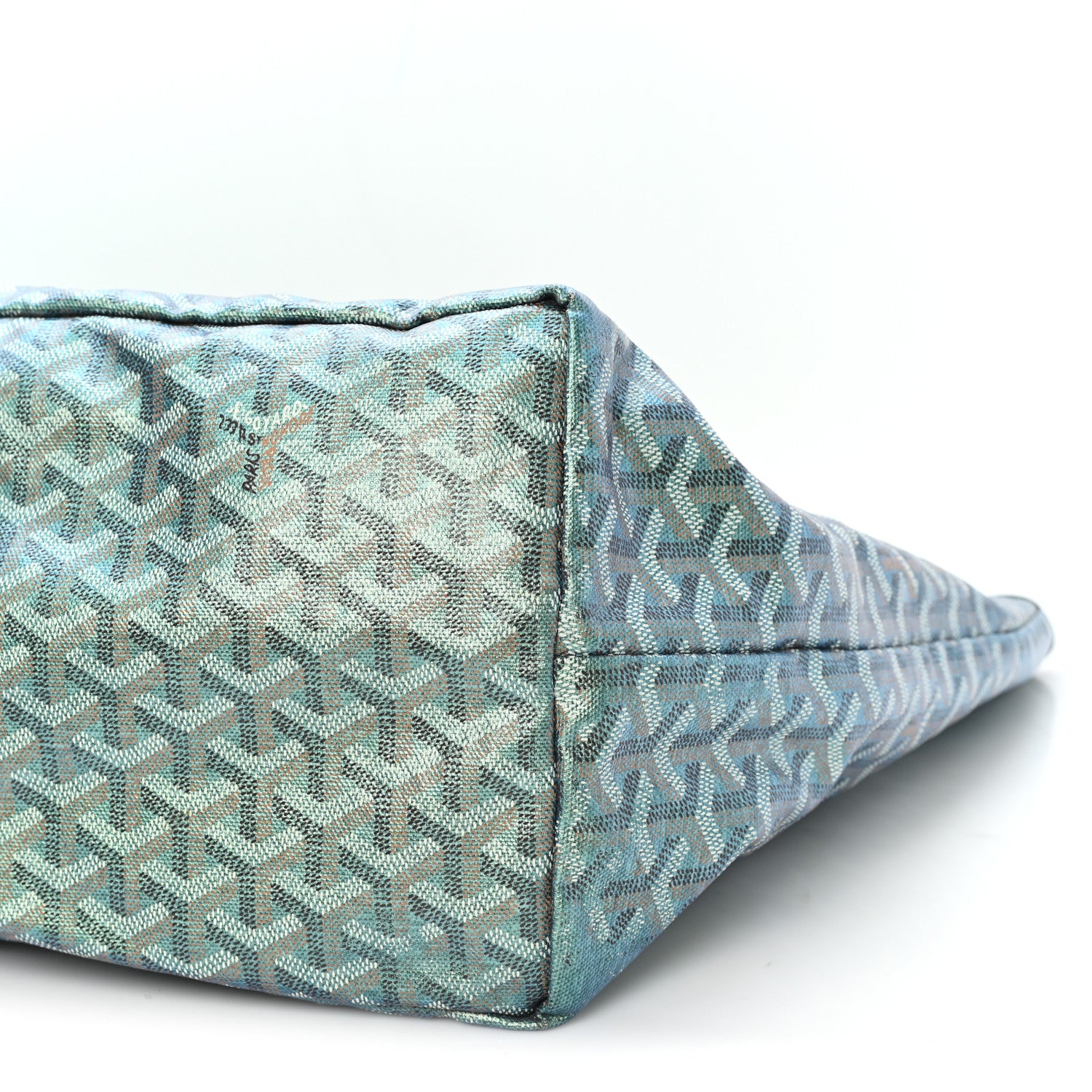 Goyard Iridescent Goyardine Saint Louis GM Pearly Green 11 of 12