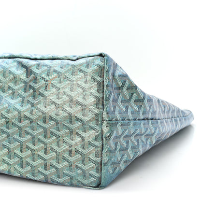 Goyard Iridescent Goyardine Saint Louis GM Pearly Green 11 of 12