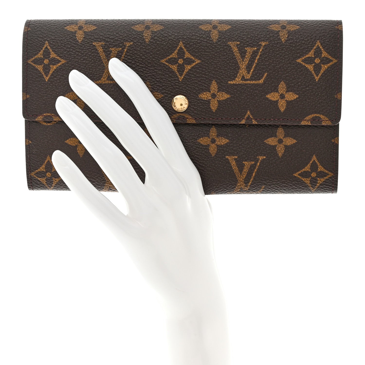 Louis Vuitton Monogram Sarah Wallet 2 of 10