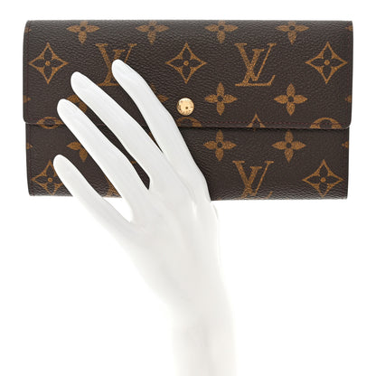 Louis Vuitton Monogram Sarah Wallet 2 of 10