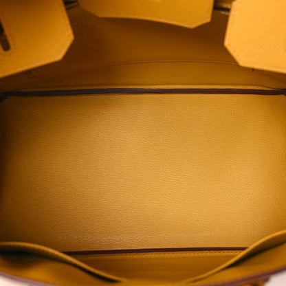 Hermes Epsom Birkin 35 Jaune Ambre 5 of 11