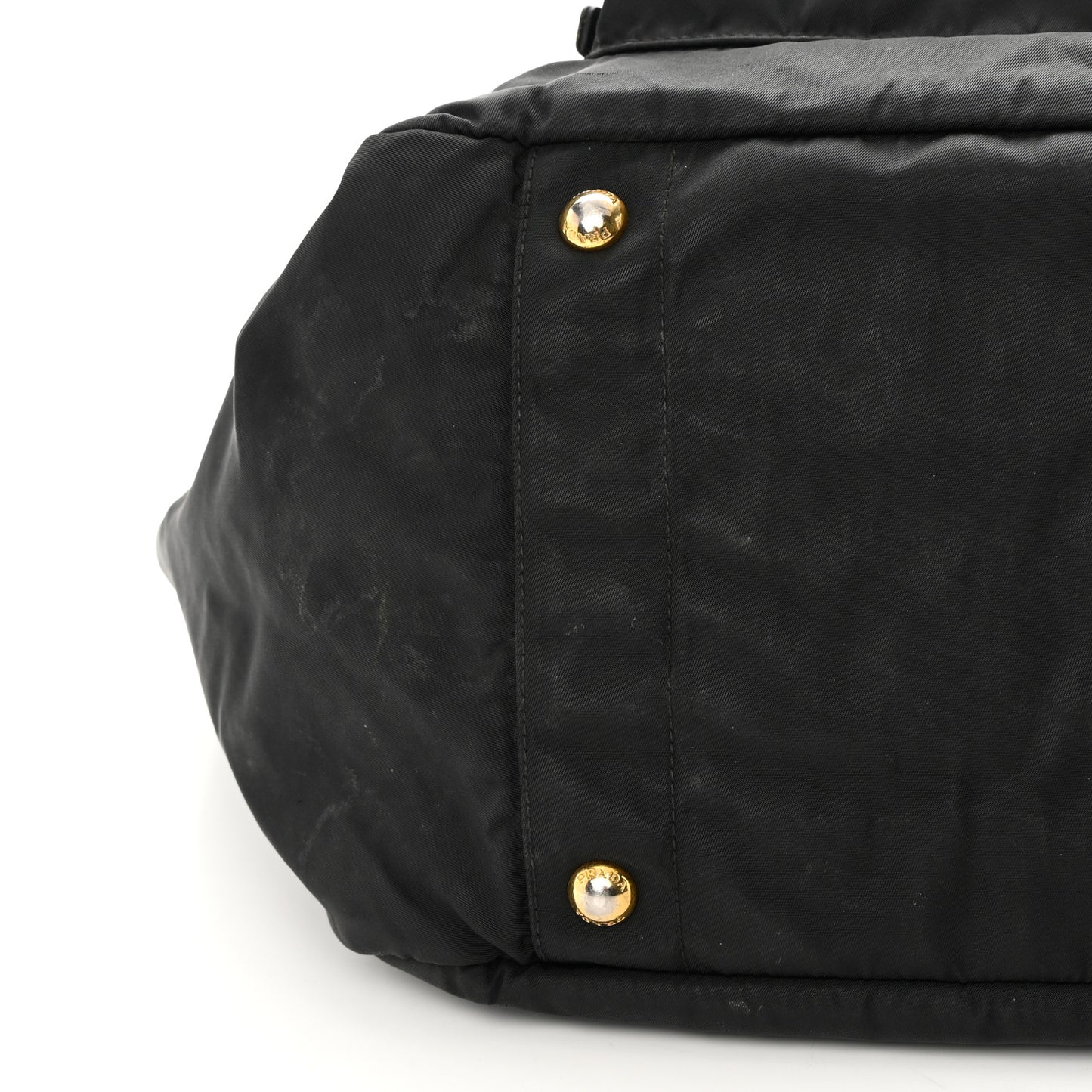 Nylon Vela Baby Bag Black