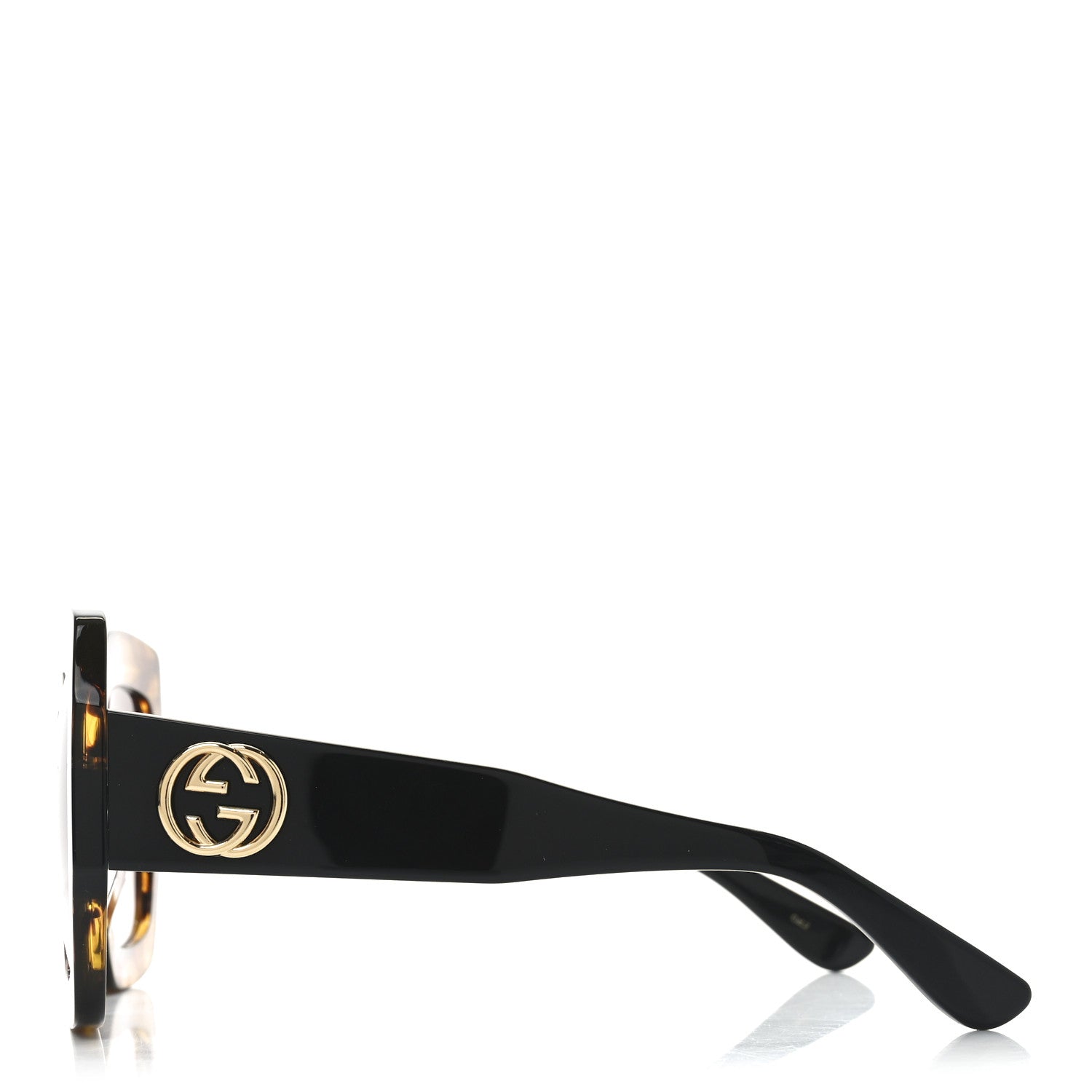 Gucci Square Frame GG0178S Sunglasses Havana 3 of 7