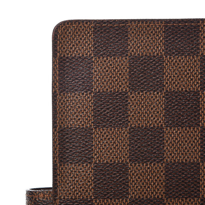 Louis Vuitton Damier Ebene Medium Ring Agenda Cover 8 of 9