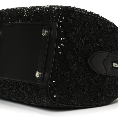 Louis Vuitton Sequin Monogram Sunshine Express Speedy Black 9 of 12
