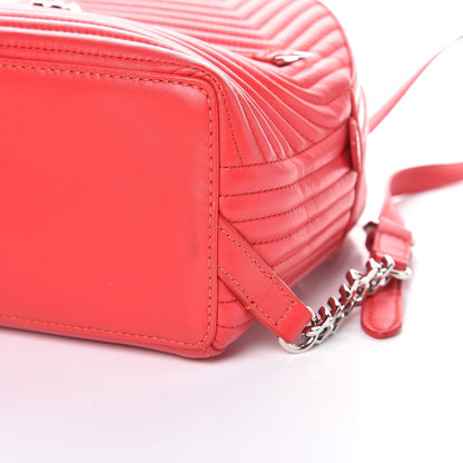 Fendi Shiny Nappa Trapuntata Mini Backpack Papavero 10 of 10