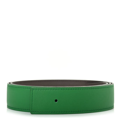Hermes Epsom Swift 32mm Belt Strap 90 Bambou Etain 1 of 6