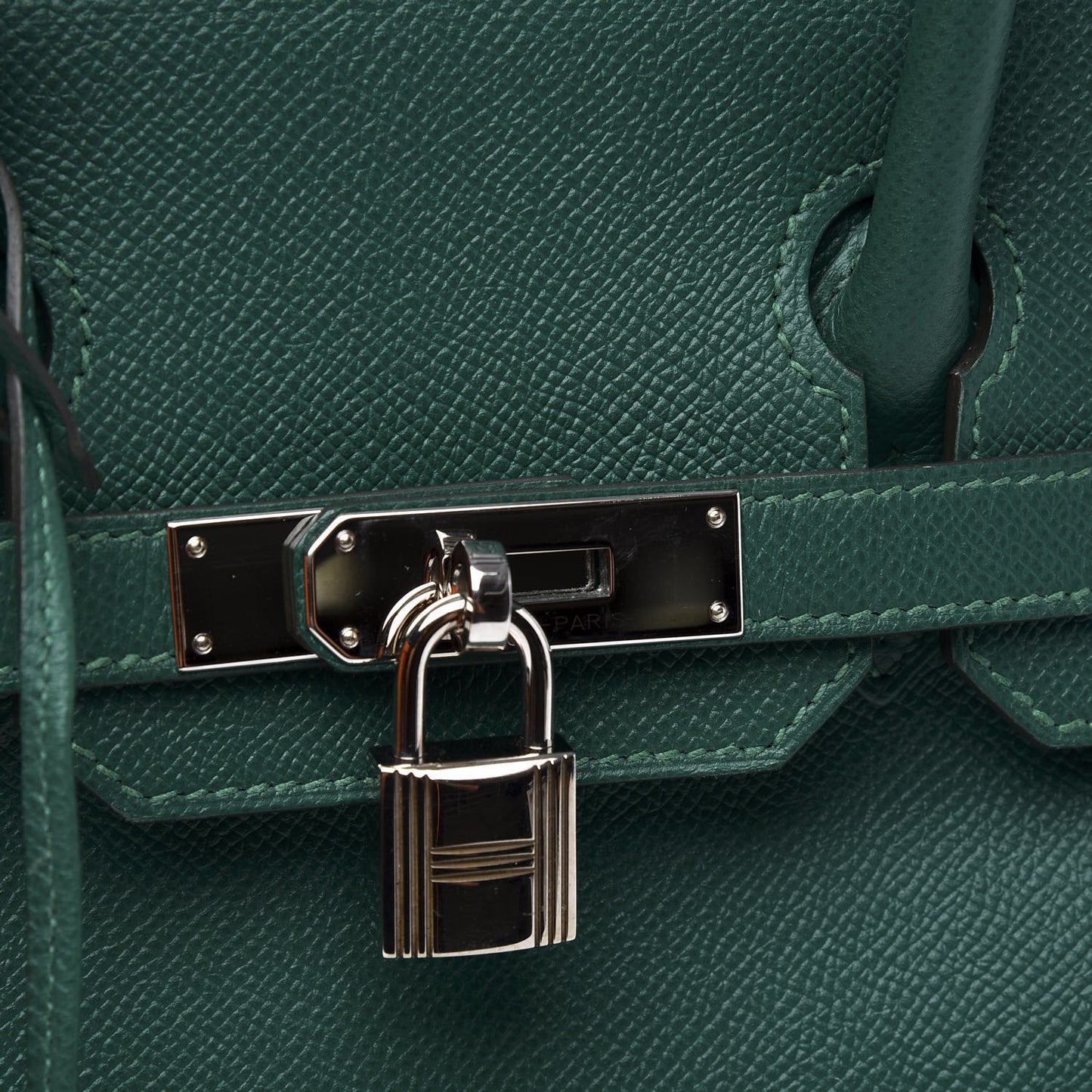 Epsom Birkin 30 Malachite