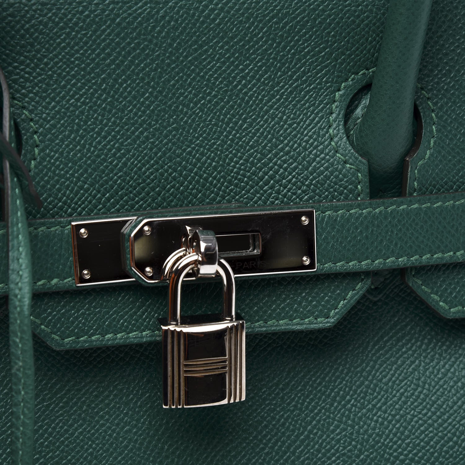 Hermes Epsom Birkin 30 Malachite 9 of 16