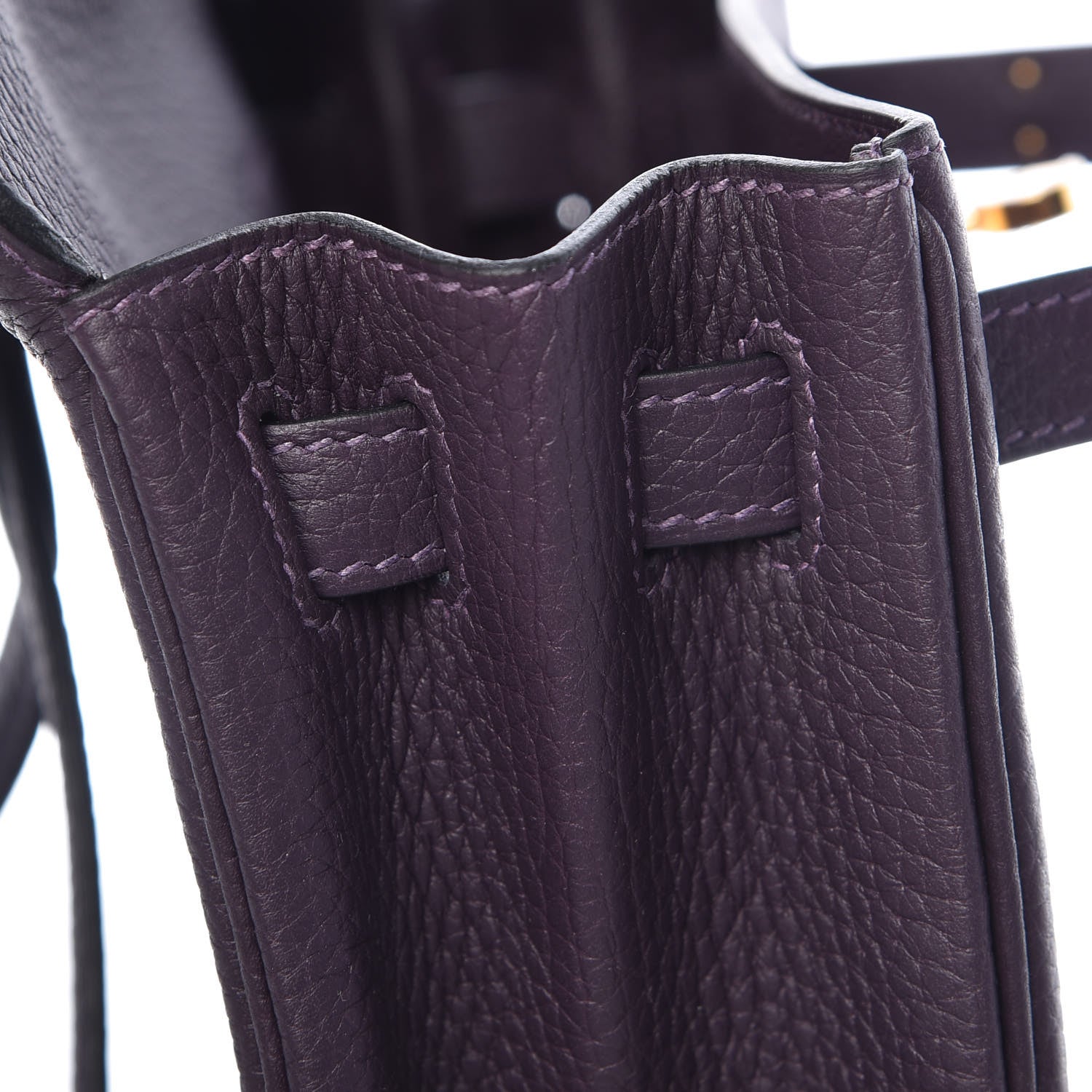 Hermes Togo Kelly Ado Backpack Raisin 10 of 34