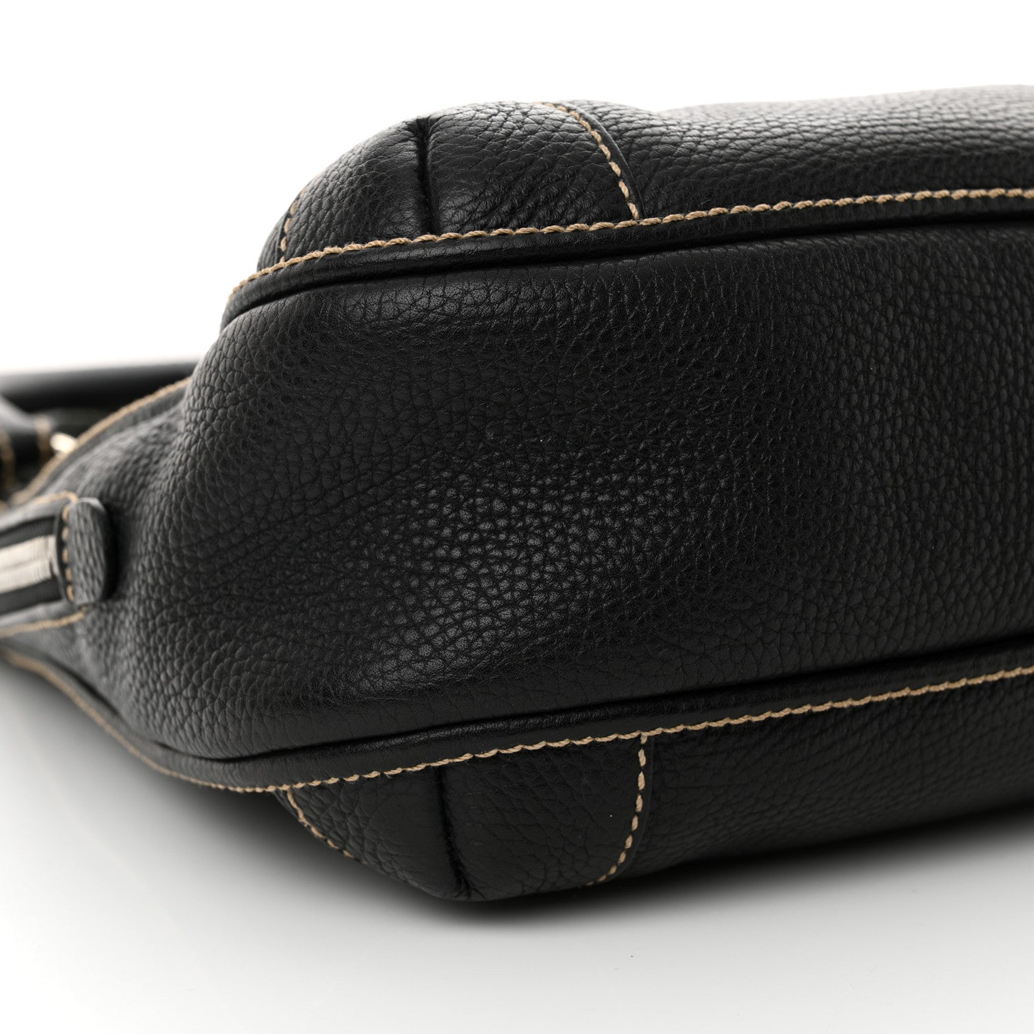 Chanel Grained Calfskin Tassel Hobo Black 9 of 15