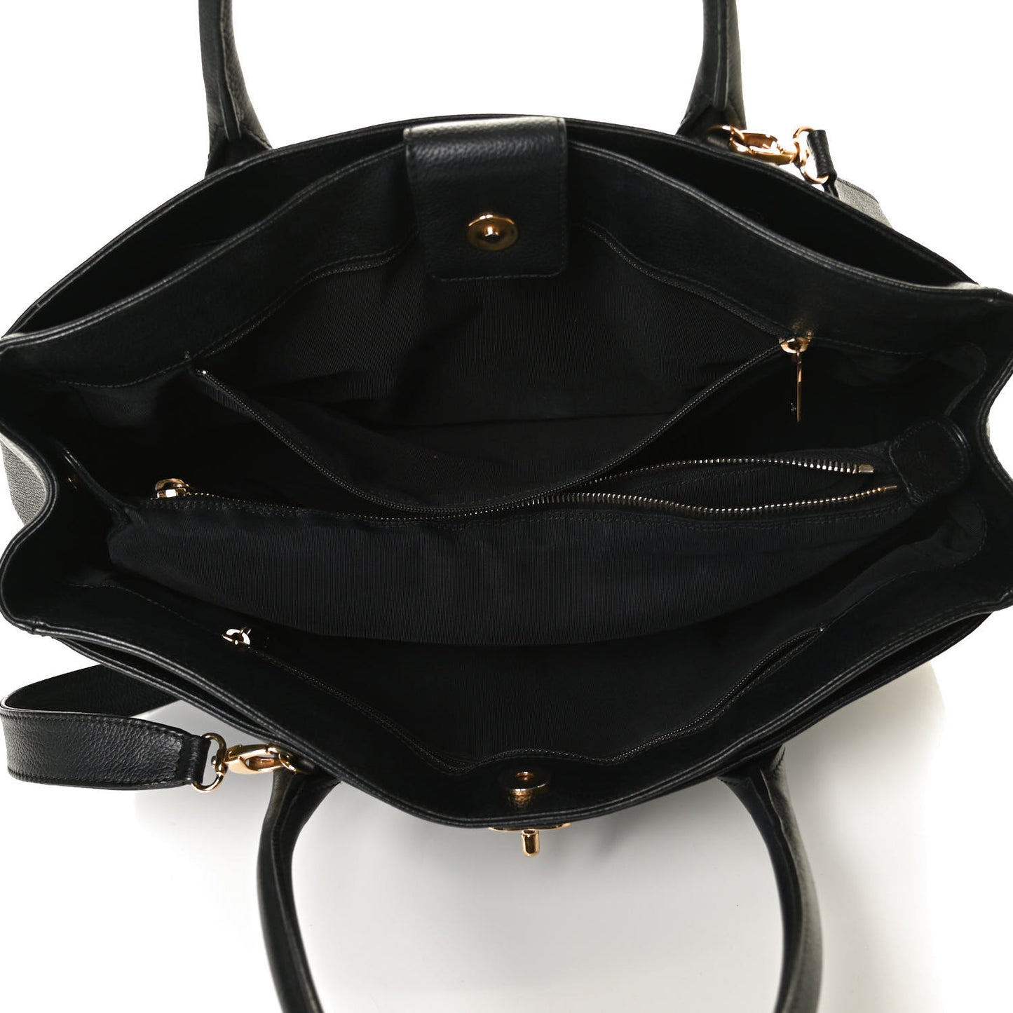 Caviar Cerf Executive Shopper Tote Black