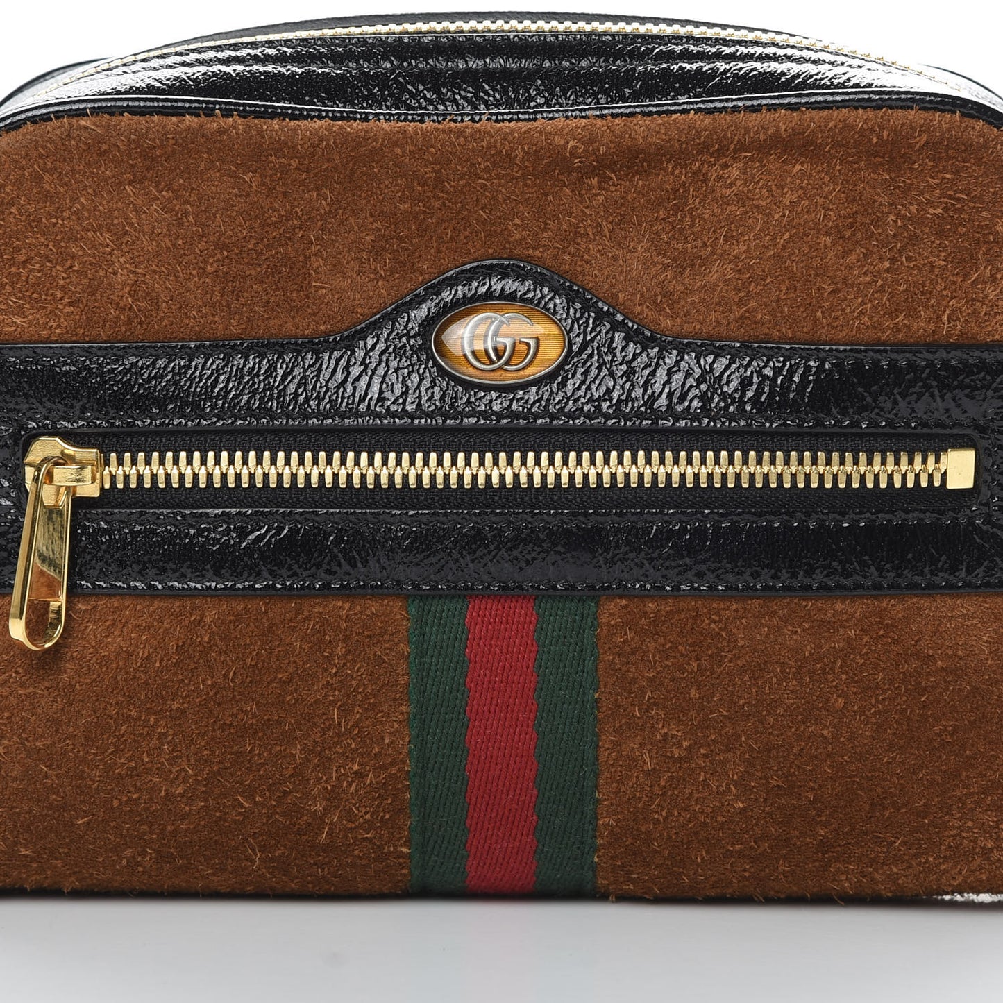 Suede Small Ophidia Belt Bag 75 30 Brown