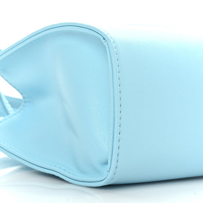 Telfar Vegan Leather Small Shopping Bag Pool Blue 7 of 8