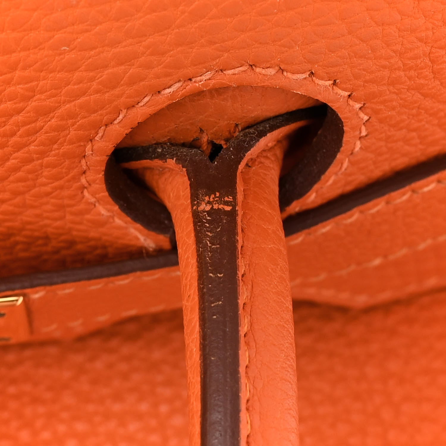 Hermes Togo Birkin 35 Orange 18 of 18