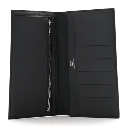 Hermes Swift Citizen Twill Long Wallet Bleu Indigo 5 of 8