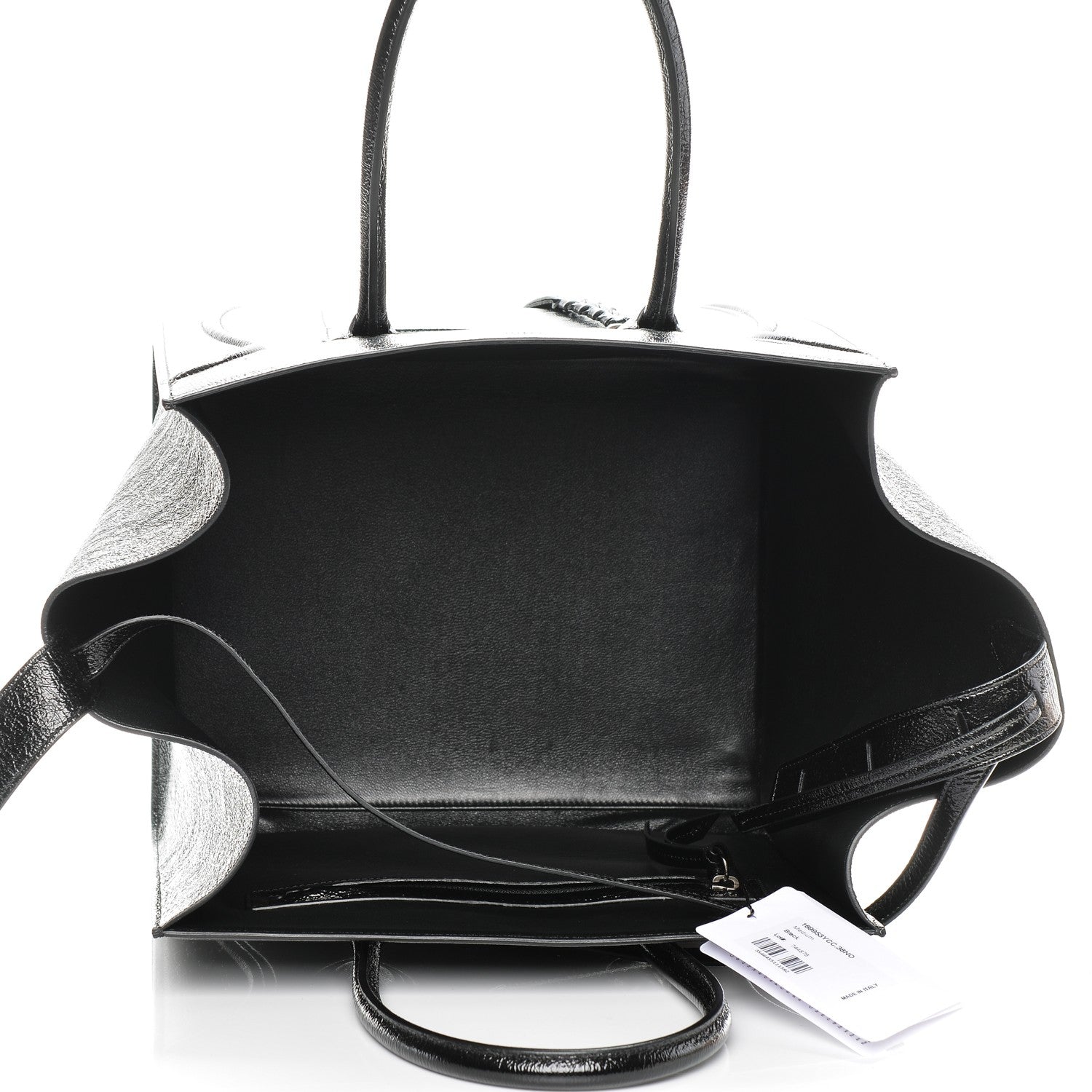 Celine Shiny Goatskin Medium Phantom Luggage Black 5 of 7