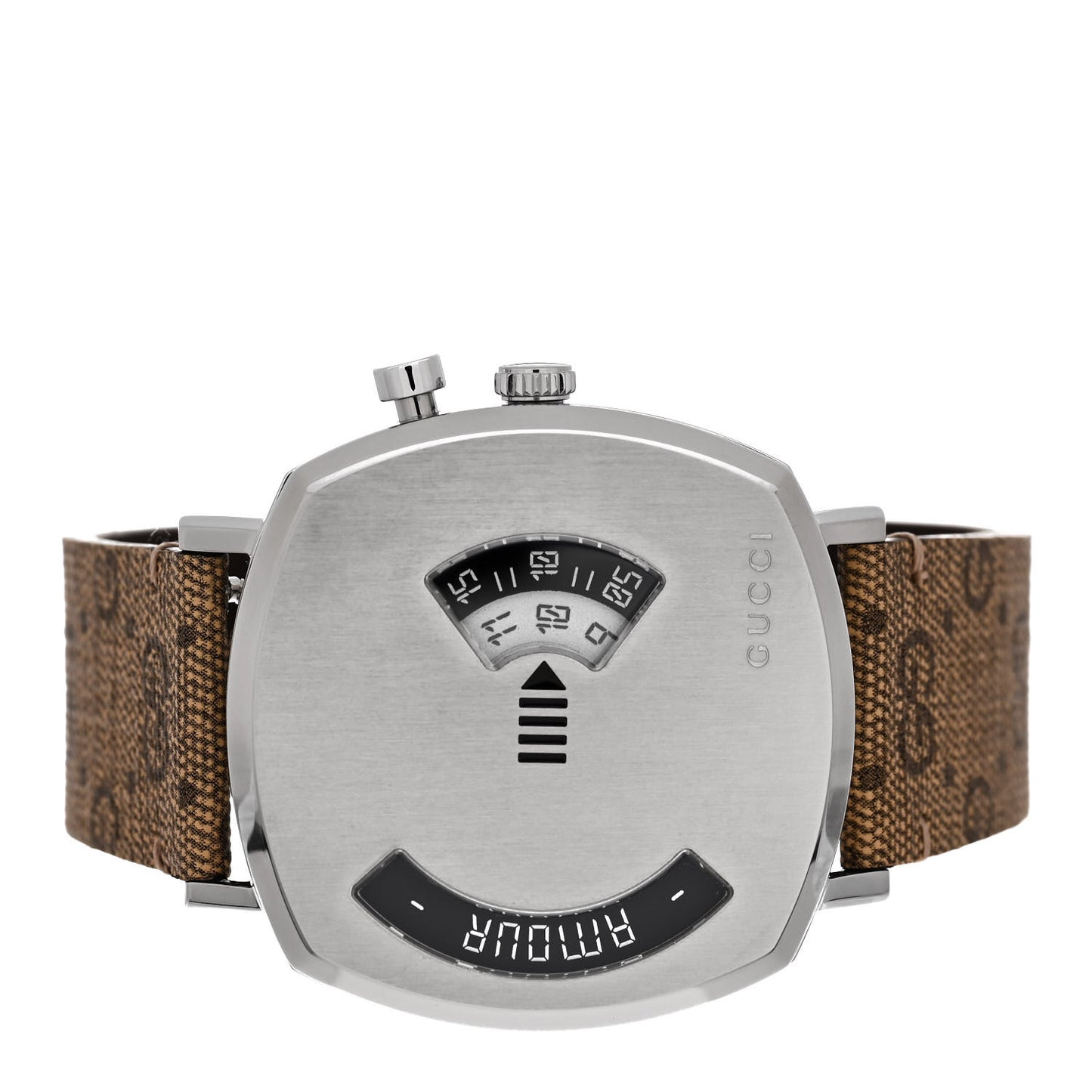 Stainless Steel Canvas 38mm Grip Quartz Watch