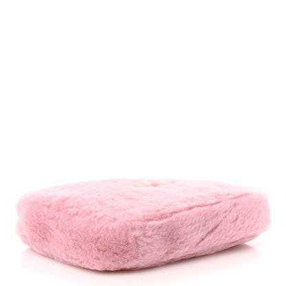 Chanel Shearling CC Flat Mules 37 Pink 13 of 19