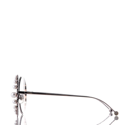 Fendi Metal Dots Round Sunglasses FF 0259/S Rose Gold 3 of 7