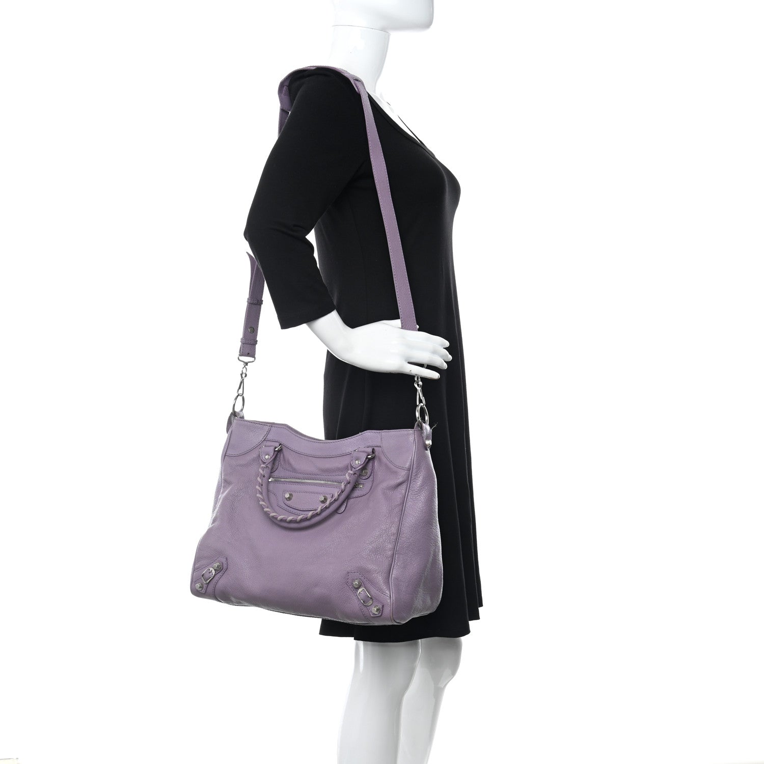 Balenciaga Agneau Giant 12 Silver Hardware Velo Glycine 2 of 10