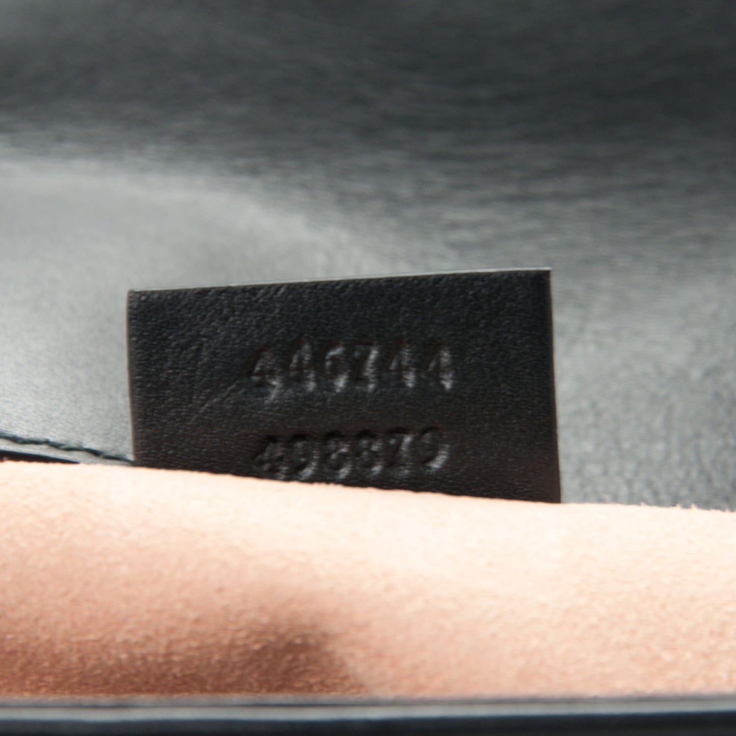 Calfskin Matelasse Mini GG Marmont Shoulder Bag Black
