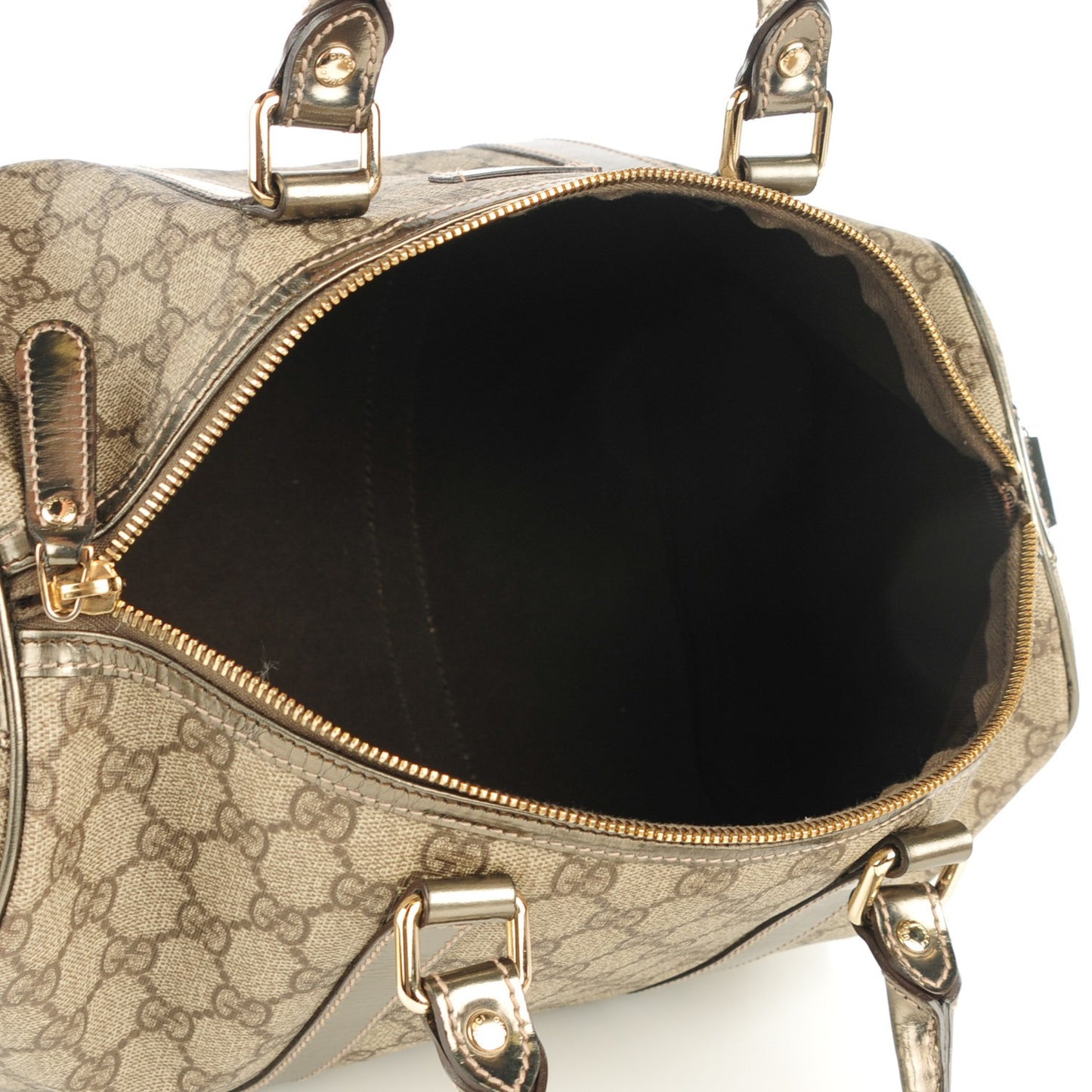 GG Plus Monogram Medium Joy Boston Pewter