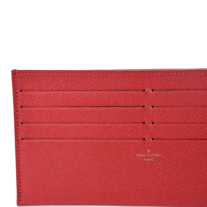 Louis Vuitton Calfskin Felicie Chain Wallet Card Holder Insert 7 of 7